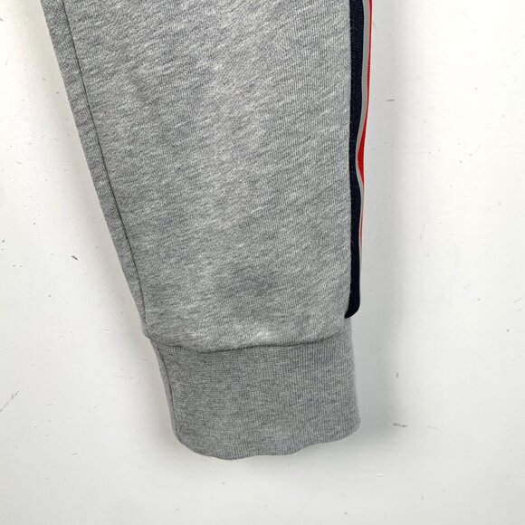 Moncler Gray Side Stripe Logo Patch Casual Pants Size S - Picture 4 of 8
